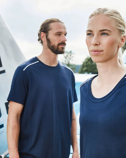 Herren Workwear T-Shirt Materialmix Art.HSJN890