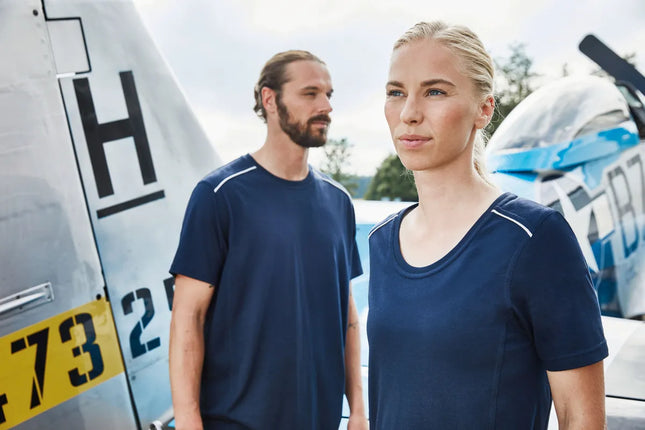 Herren Workwear T-Shirt Materialmix