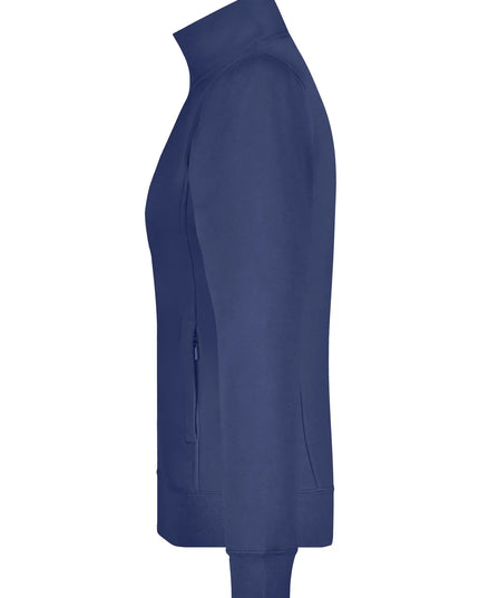 Damen  Hochwertige Sweatjacke mit Stehkragen
