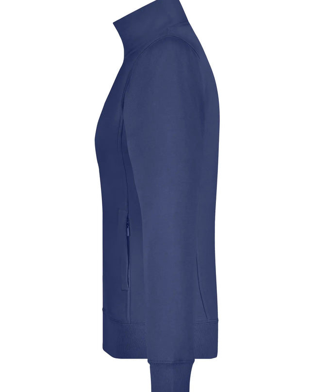 Damen  Hochwertige Sweatjacke mit Stehkragen