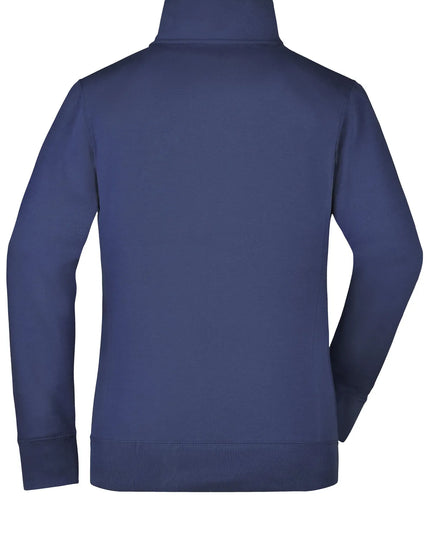 Damen  Hochwertige Sweatjacke mit Stehkragen