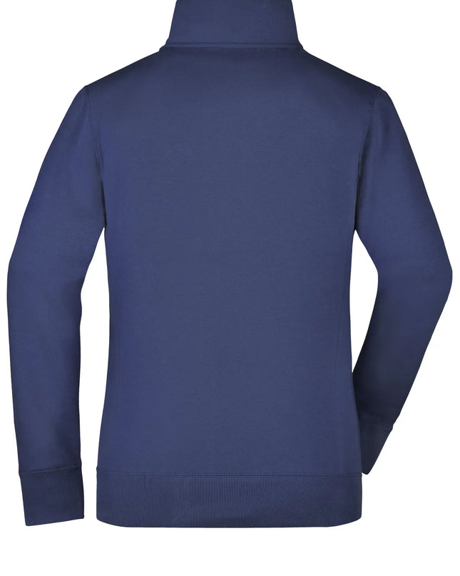 Damen  Hochwertige Sweatjacke mit Stehkragen
