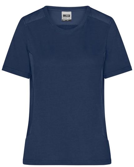 Damen BIO Workwear T-Shirt Kontrast