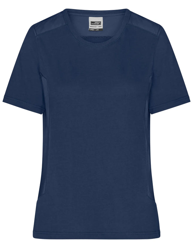 Damen BIO Workwear T-Shirt Kontrast