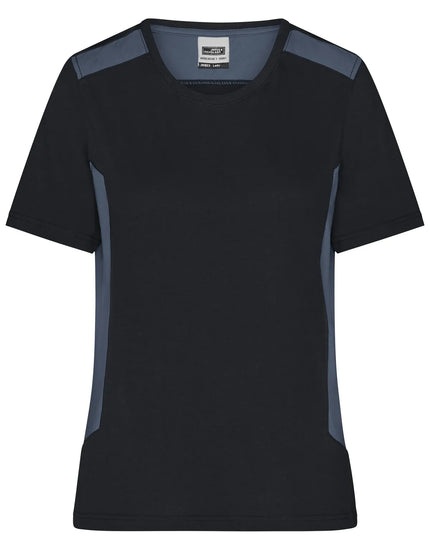 Damen BIO Workwear T-Shirt Kontrast
