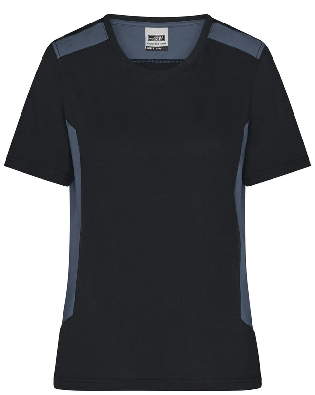Damen BIO Workwear T-Shirt Kontrast