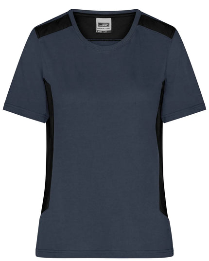 Damen BIO Workwear T-Shirt Kontrast