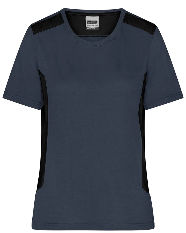 Damen BIO Workwear T-Shirt Kontrast