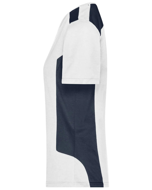Damen BIO Workwear T-Shirt Kontrast