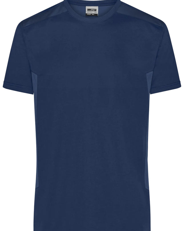 Herren BIO Workwear T-Shirt Kontrast
