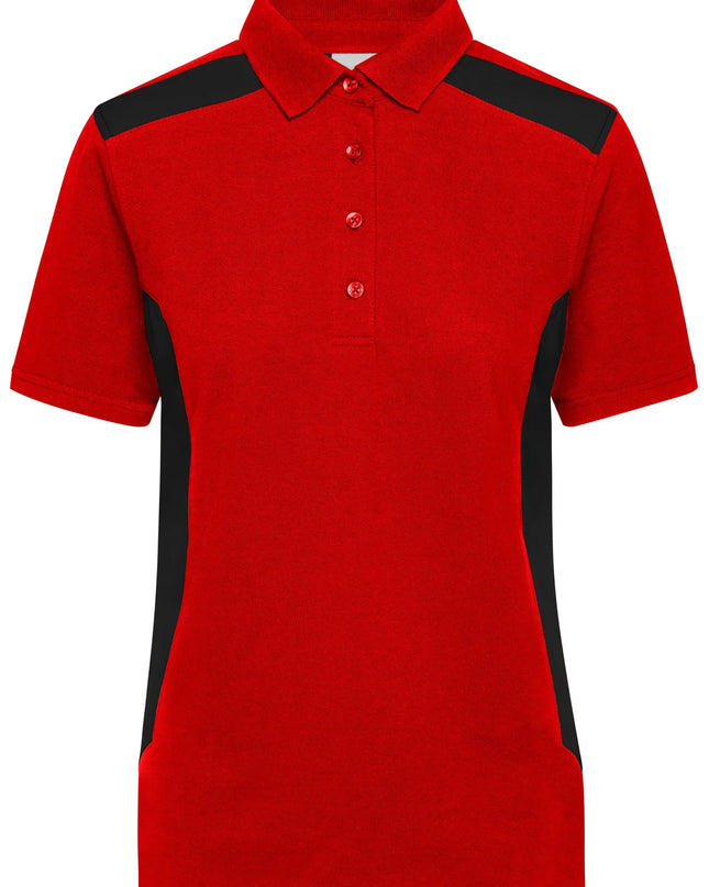 Damen BIO Workwear Polo Kontrast