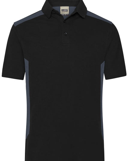 Herren BIO Workwear Polo Kontrast