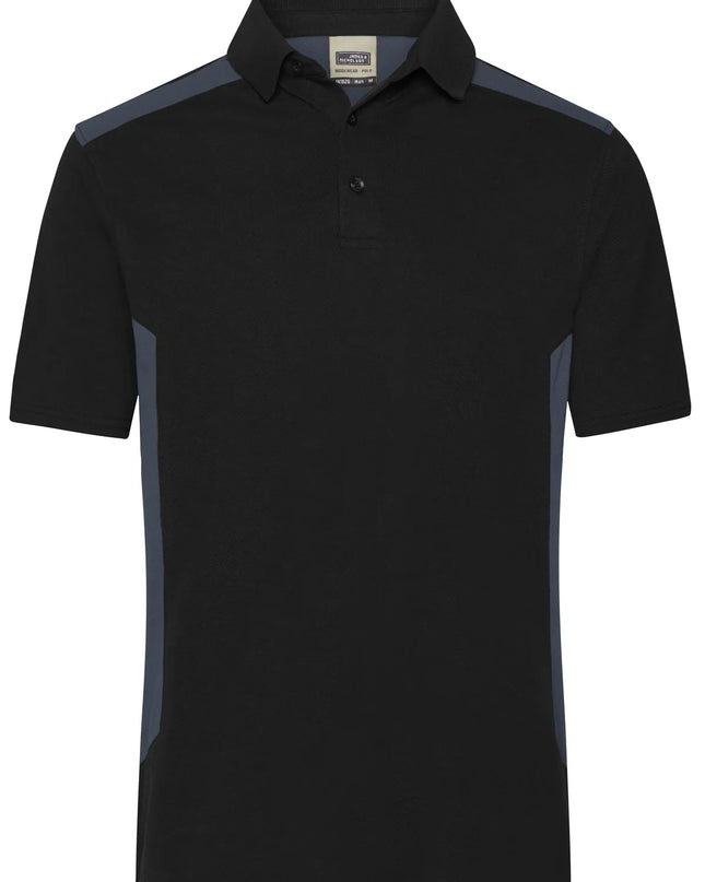 Herren BIO Workwear Polo Kontrast