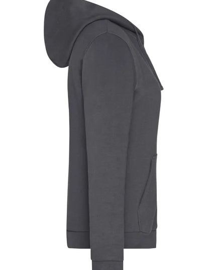 Damen Basic Kapuzen-Sweatjacke