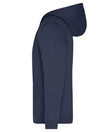Herren Basic Kapuzen-Sweatjacke