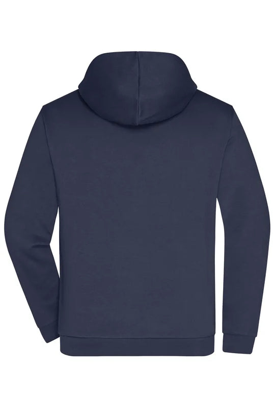 Herren Basic Kapuzen-Sweatjacke